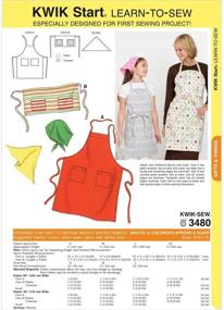 img 2 attached to 🧵 Versatile Aprons and Scarf Sewing Pattern | Kwik Sew K3480 | Size S-M-L-XL