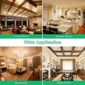 img 2 attached to 💡 Long-lasting Dimmable Jaenmsa Lifespan Spotlight Recessed: Illuminate Your Space with Flexibility