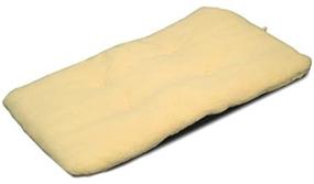 img 4 attached to Majestic Pet Sherpa Crate Pet Bed Pillow, 24-Inch