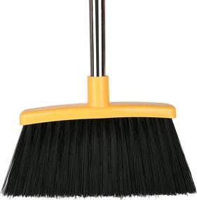 img 4 attached to Nawati 54 inch Kitchen Broom: Stiff Bristles for Effective Indoor and Outdoor Cleaning