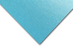 img 2 attached to 🎨 Premium Pearlized Metallic Textured Splash Blue Card Stock - 20 Sheets (8.5 x 11) - Ideal for Martha Stewart Splash Crafts, Scrapbooking, DIY Projects, and More!