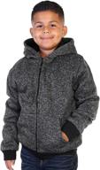 swan full zip sherpa lined hoodie zch42_blk_6 8 logo