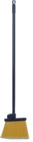 img 4 attached to 🧹 Carlisle 3686100 Duo-Sweep Flagged Lobby Angle Broom with Metal Handle - 36" Length