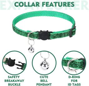 img 2 attached to EXPAWLORER Pack Cat Collars Set