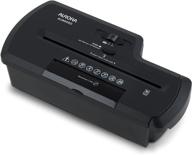 🔪 aurora au800sd professional strip cut paper shredder/cd/credit card shredder - no basket, 8-sheet strip-cut, black logo