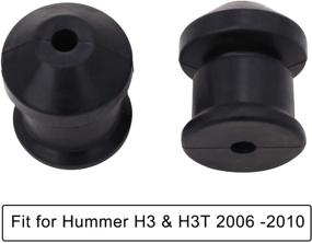 img 3 attached to 🔧 ENIXWILL Front Left & Right Suspension Bump Stop Bushing for Hummer H3 & H3T 2006-2010 | High-Quality Replacement Parts