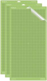 img 4 attached to Monicut 12x24 Standardgrip Cutting Mat for Cricut Maker 3/Maker/Explore 3/Air 2/Air/One: 3 🎨 Pcs Non-Slip Flexible Cutting Mats - Ideal for Crafts, Quilting, Sewing, and all Arts