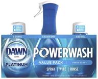 🧼 dawn ultra power wash platinum, refreshing fragrance logo