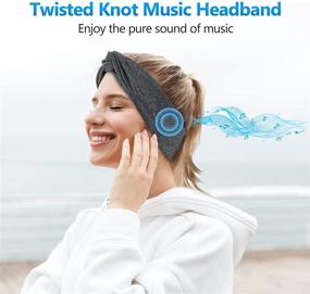 img 3 attached to Headband Headphone Bluetooth Twisted Wireless