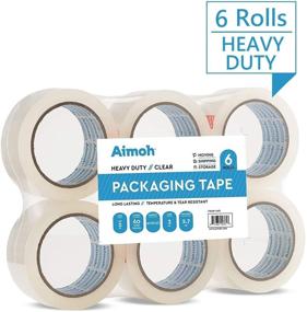 img 1 attached to 📦 Aimoh Commercial Grade Acrylic Adhesive Packaging Solution