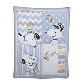 img 3 attached to Lambs Ivy Little Snoopy Bedding