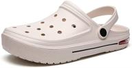 knemksplanet unisex sandals slippers lightweight men's shoes for mules & clogs logo