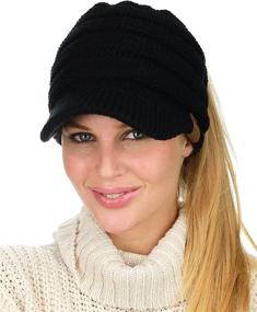 img 3 attached to C C BeanieTail Messy Ponytail Beanie Outdoor Recreation in Hiking & Outdoor Recreation Clothing