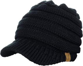 img 2 attached to C C BeanieTail Messy Ponytail Beanie Outdoor Recreation in Hiking & Outdoor Recreation Clothing