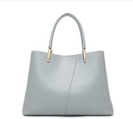 👜 heng ren women's classical handbags & wallets for shoulder logo