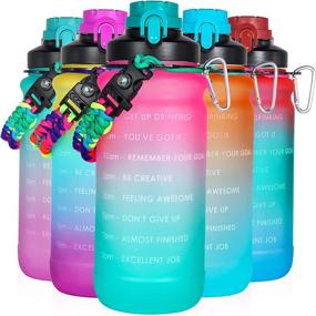 img 4 attached to 🎁 AMITER Half Gallon Water Bottle with Straw - Best Friend & Friendship Gifts for Women, Sister, Birthday, Mother's Day, BFF, Her