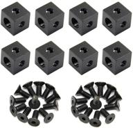 🔨 befenybay aluminum extrusion corner (set of 8) - 20x20x20mm: sturdy and versatile building blocks for diy projects logo