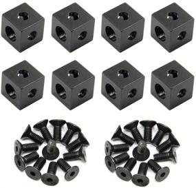 img 4 attached to 🔨 Befenybay Aluminum Extrusion Corner (Set of 8) - 20x20x20mm: Sturdy and Versatile Building Blocks for DIY Projects