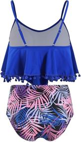 img 1 attached to Swimsuit Swimsuits Swimwear Beachwear Colorful Women's Clothing and Swimsuits & Cover Ups