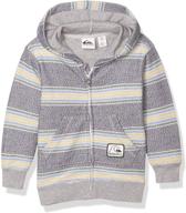 quiksilver fleece parisian greatotway stripe logo