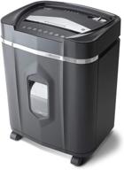 🔒 aurora au1210ma pro high security 12-sheet micro-cut shredder for paper, cds, and credit cards with 60-minute continuous run time logo