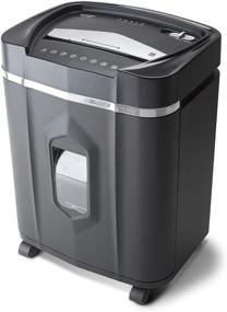 img 4 attached to 🔒 Aurora AU1210MA Pro High Security 12-Sheet Micro-Cut Shredder for Paper, CDs, and Credit Cards with 60-Minute Continuous Run Time