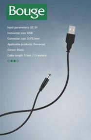 img 3 attached to 🔌 Универсальный USB-кабель Czepa 5V: USB к DC-кабелю питания для Samsung Galaxy, LG, Moto и других устройств на Android - 8 типов разъемов