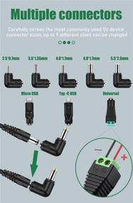 img 2 attached to 🔌 Универсальный USB-кабель Czepa 5V: USB к DC-кабелю питания для Samsung Galaxy, LG, Moto и других устройств на Android - 8 типов разъемов