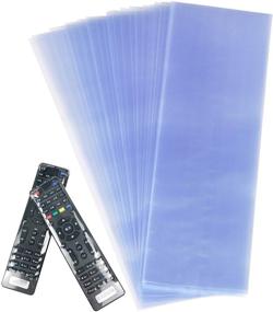 img 4 attached to 100Pcs Remote Control Shrink Wrap Bags - Dustproof and Waterproof Cover Protector, 2.7x8 Inches