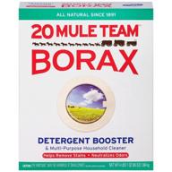 🧺 powerful laundry boosting with borax 20 mule team: 4 pound powder logo
