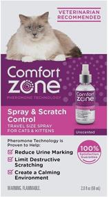 img 4 attached to Effective Calming Spray & Scratch Control for Cats - Comfort Zone Spray (2 x 2 Oz)