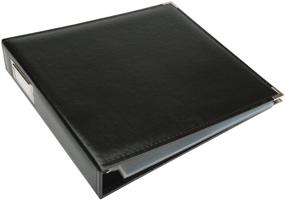 img 1 attached to 📚 We R Memory Keepers 40337-1 Classic Leather 3-Ring Album Review: 12x12 inch, Black Top Pick