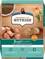 🐶 nutrish bright puppy chicken & brown rice dry dog food by rachael ray (packaging may vary) logo