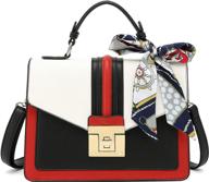 👜 scarleton h206502 handle satchel handbag - stylish women's handbag & wallet set for totes logo