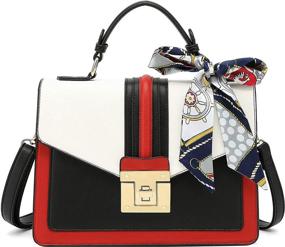 img 4 attached to 👜 Scarleton H206502 Handle Satchel Handbag - Stylish Women's Handbag & Wallet Set for Totes