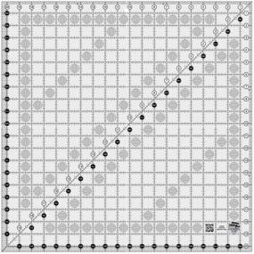 img 1 attached to 🧵 Streamline Your Quilting with Creative Grids Quilt Ruler 20-1/2in Square - CGR20