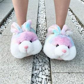 img 3 attached to 🐰 Adorable Bunny Slippers for Kids- Perfect Holiday Gifts for Boys and Girls!