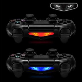 img 3 attached to 🎮 Enhance Your Gaming Experience with eXtremeRate 30 Pcs/Set Lightbar Cover Decals for PlayStation 4 Controllers