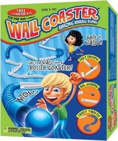 img 1 attached to 🎢 Enhanced Wall Coaster Starter Set