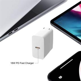 img 3 attached to ⚡ High-Speed 18W Pixel Charger for Google Pixel 5/4A/4/3/3A/2, XL Series - USB C Power Adapter