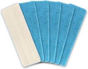 img 4 attached to Microfiber Replacement Washable，Wet Cleaning Scrubbing