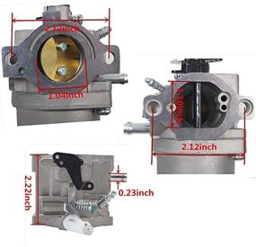 img 3 attached to 🔧 Pedro A Bailey 799727 Carburetor - Improved for Briggs&amp;Stratton 698620 14hp 15hp 16hp 17hp 18hp Intek Engines - Replaces 791886 698620 690194