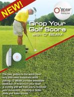 master your putts with o'beam golf putting aid логотип