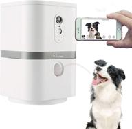 📷 skymee smart dog camera treat dispenser – full hd pet camera with wifi, two-way audio, night vision, and alexa compatibility (2.4g wifi only) logo