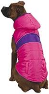 seo-optimized version: pink brite stripe parka from the east side collection логотип