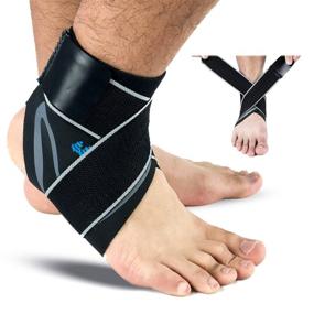 img 4 attached to 🌲 Enhance Safety and Comfort with the BLUE PINE Support Adjustable Compression Occupational Health & Safety Products