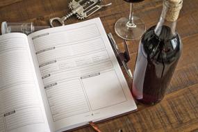 img 2 attached to 🍷 Wine Making Journal with 70+ Recipes, Varietal Wine Glasses, Colors & Bottles, Yeast Strains Info, Wine Label Guide