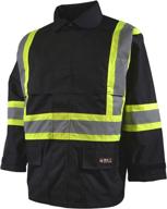 breathable high visibility reflective detachable transparent occupational health & safety products logo