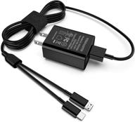 🔌 устройство зарядное kindle fire, 2а быстрая зарядка с кабелем micro-usb длиной 5.0 фута - совместимо с планшетами fire 7 8 10, hdx 6" 7" 8.9" 9.7", а также с телефонами, tab и питанием - зарядное устройство kindle для максимальной производительности и удобства логотип