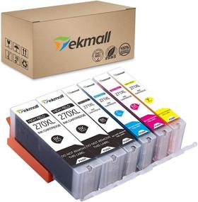 img 4 attached to 🖨️ TekMall Compatible Ink Cartridges for PIXMA TS5020, TS6020, MG6821, MG5720, MG5721, MG5722, MG6820, MG6822 Printers - PGI-270XL CLI-271XL Replacement, 6 Packs (No Grey)